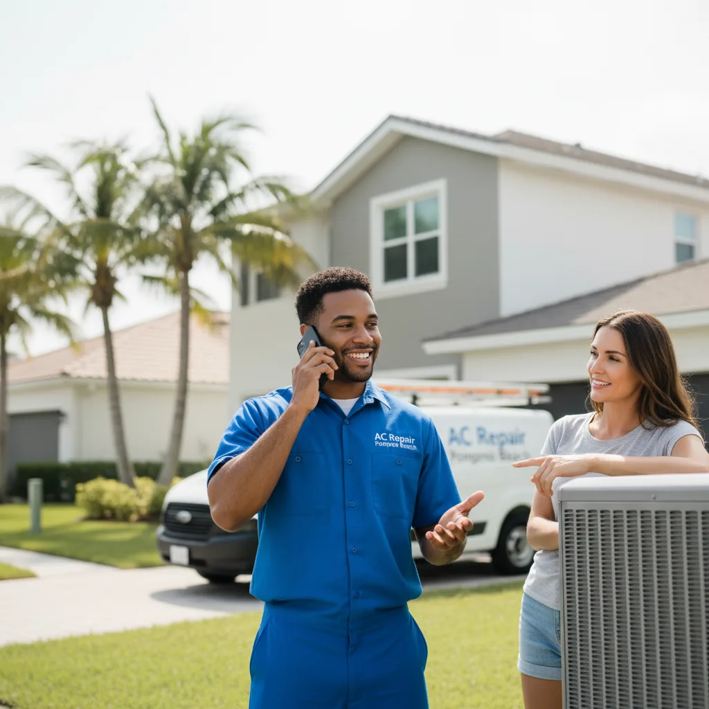 AC Repair Pompano Beach customer support in Newman
